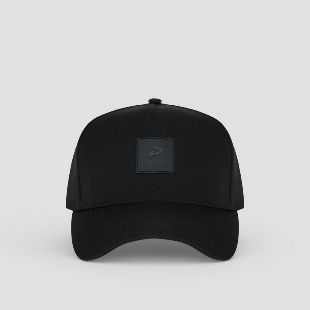 Dukonic E51 HydroVent Cap — minimalist 5-panel cap in black #black