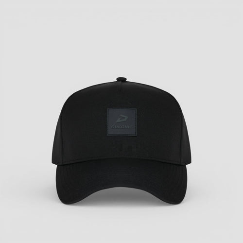 Dukonic E51 HydroVent Cap — minimalist 5-panel cap in black #black