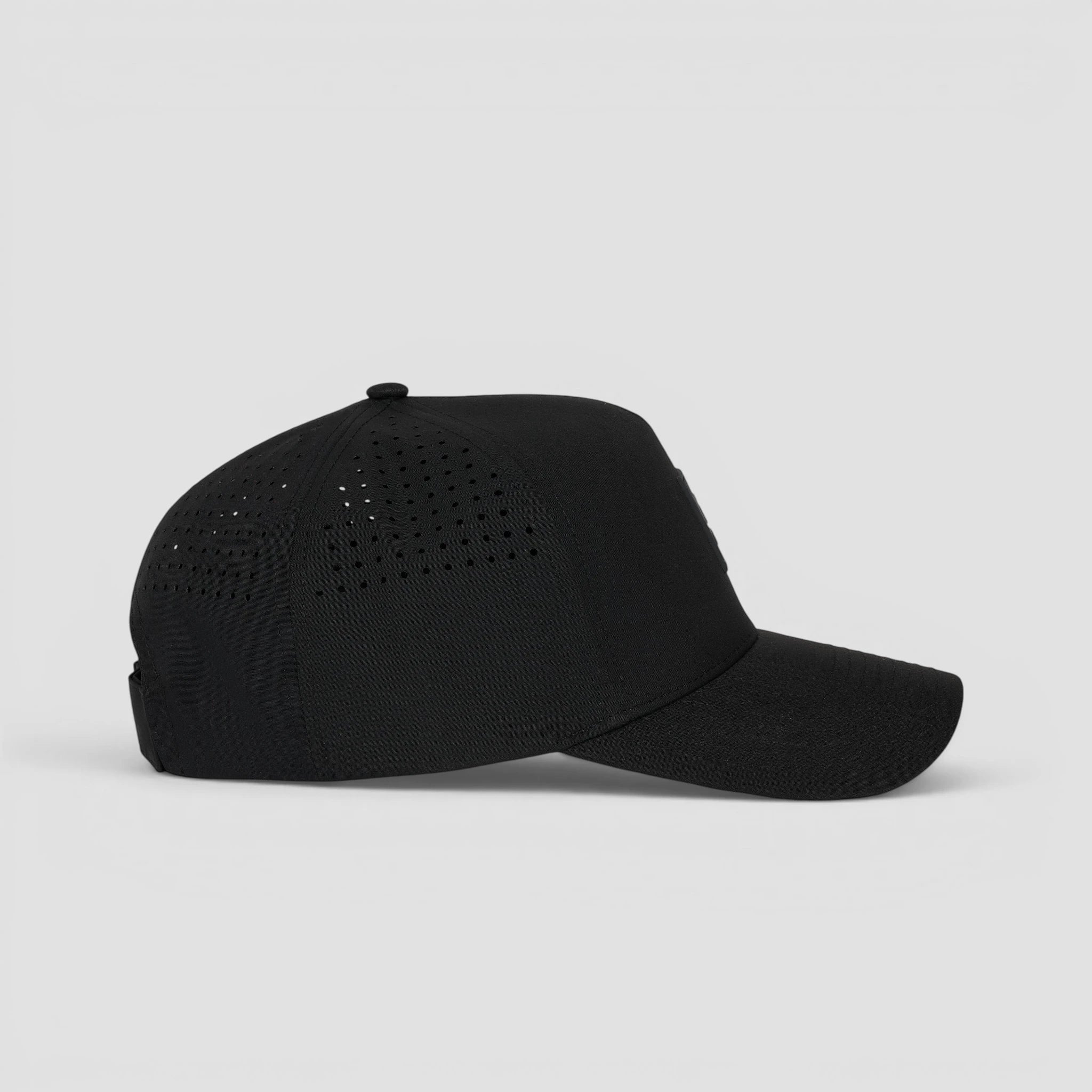 Dukonic E51 HydroVent Cap — minimalist 5-panel cap in black #black
