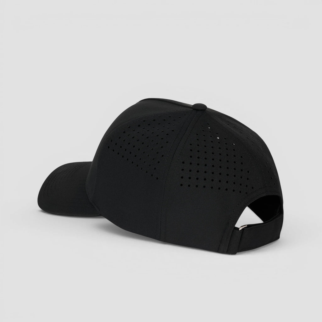 Dukonic E51 HydroVent Cap — minimalist 5-panel cap in black #black