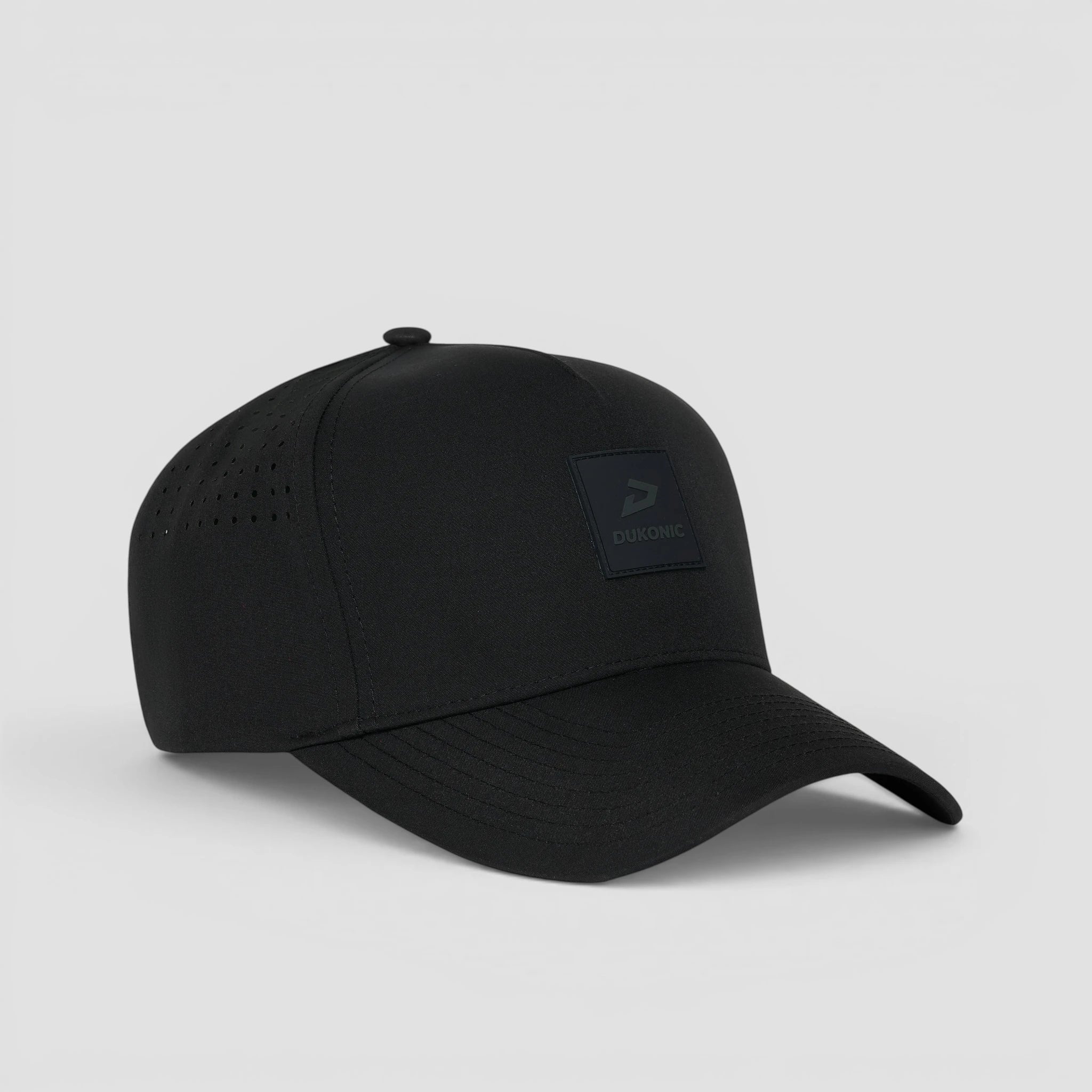 Dukonic E51 HydroVent Cap — minimalist 5-panel cap in black #black