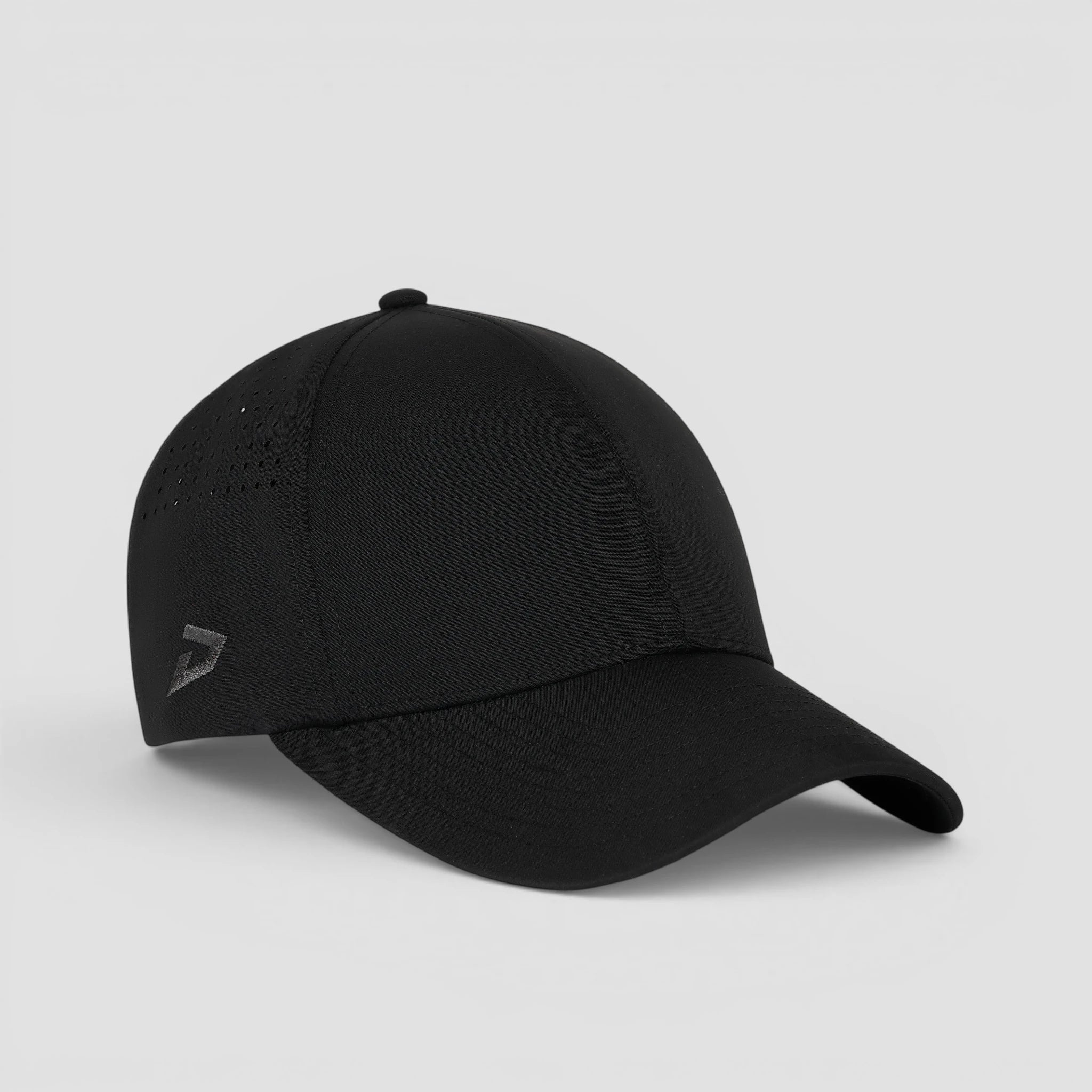 Dukonic E61 HydroVent Cap — premium 6-panel cap in black #black