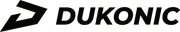 Dukonic logo in black on a white background